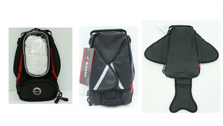 a mass production sample of our small tank bag, which can be customized with your company logo.